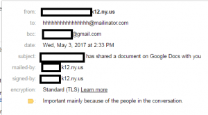 google email scam
