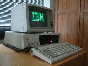 1983 IBM XT computer 