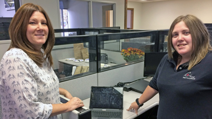 Liz and Stacie discuss the Microsoft Surface.