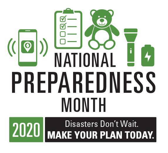 logo for National Preparedness Month 2020
